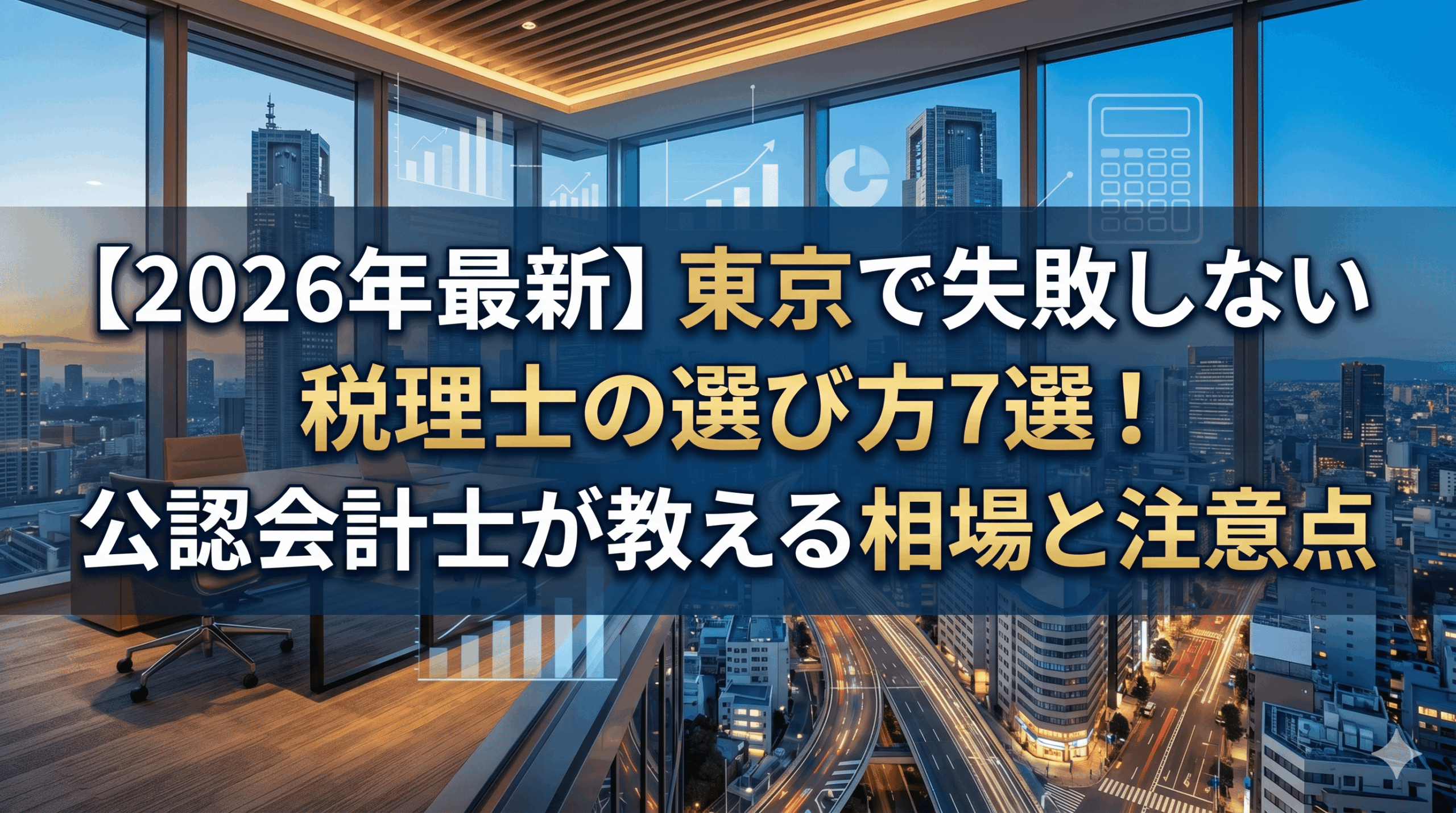 【2026年最新】東京で失敗しない税理士...