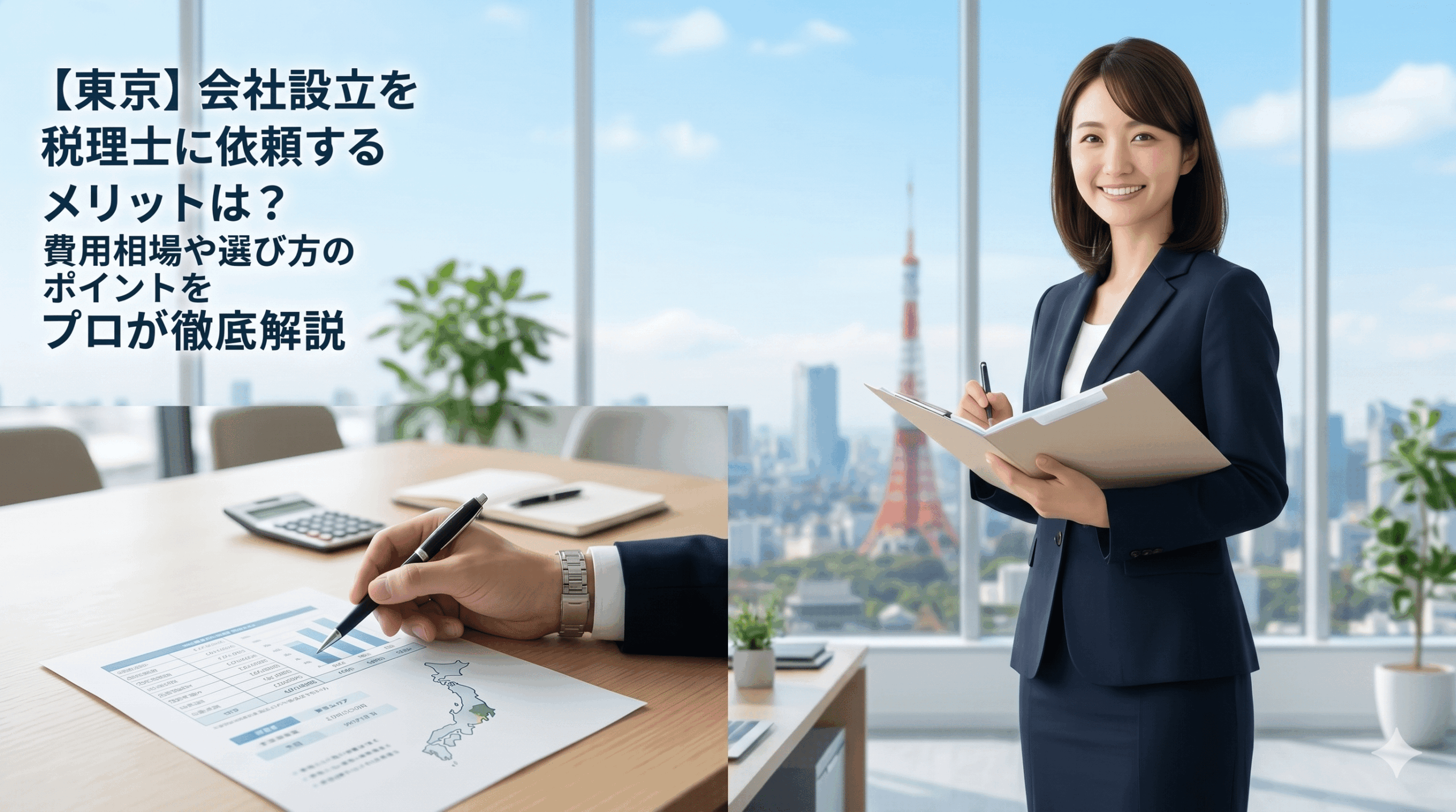 【東京】会社設立を税理士に依頼するメリッ...